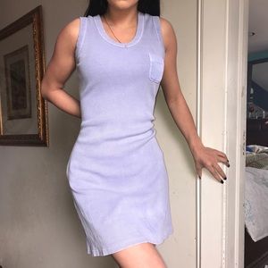 Moda International Lilac Corduroy dress